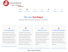 Tablet Screenshot of datanepal.com